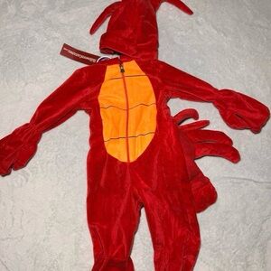 NWT- Baby lobster costume Halloween Costume  size 0-3 months